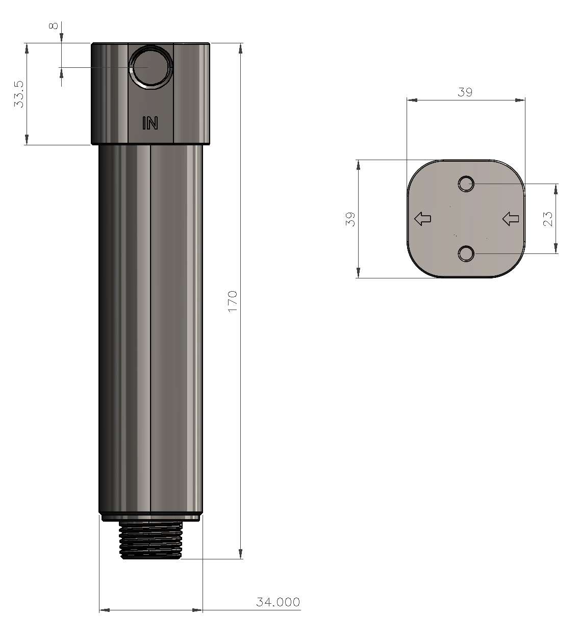 compressed air oil separator